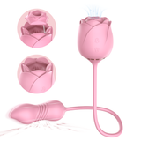 Vibrador de succión del clítoris de flores inmortales Rose Sex Love Egg Toy para mujeres - S389-5 Rose Series Adult Sex Toy