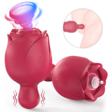 Juguete sexual Pezones Estimulador de clítoris Vibrador Vibrador de succión del clítoris - Rose Servies Flower S389-6 Juguetes de succión para adultos