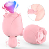 Sexspielzeug Nippel Klitoris Stimulator Vibrator Klitorissauger Vibrator - Rose Servies Flower S389-6 Saugspielzeug für Erwachsene