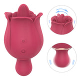 Women's dedicated masturbator Electric tongue licking vibrator massaging clitoris G-spot   orgasm egg jumping rose series S361-3 sex appeal adult products