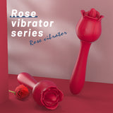 Rose tongue licker strong shock G-spot vibrator female adult masturbation orgasm supplies - S361-6 Adult Sex Toy