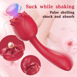 Immortal Flower 8-Rose Sex Clitoral G-Spot Vibrator For Female Rose Series S389-8 Adult Sex Toy