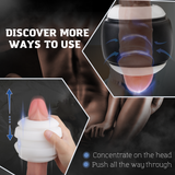 Two way airplane cup detachable clean simple and fashionable Mercury cup design male masturbation adult products