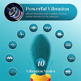 Persönliches Massagegerät mit 10 Vibrationsmodi, grün 