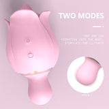 Women's dedicated masturbator Electric tongue licking vibrator massaging clitoris G-spot   orgasm egg jumping rose series S361-3 sex appeal adult products