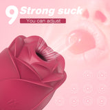 Women's masturbation nipple clitoris sucking vibrator adult massager - Rose Servies S389-2 Adult sucking toys