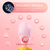 Persönliches Massagegerät mit 10 Vibrationsmodi, rosa