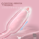 Nippelsauger Klitoris Vibrator Zungenvibrator Sexspielzeug für Frau - S389-9 Rose Series Sexspielzeug für Erwachsene