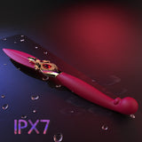 Luxury High-End Female G-Spot Stick Double Shock Feather Flirting Scene Stimulates G-Spot And Bust Point Orgasm Female Adult Products SC001