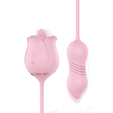 Erwachsene saugen Rose Vibrator G-Punkt Analplug Zunge Sexspielzeug für Frau - Rose S361-7 Sexspielzeug für Erwachsene